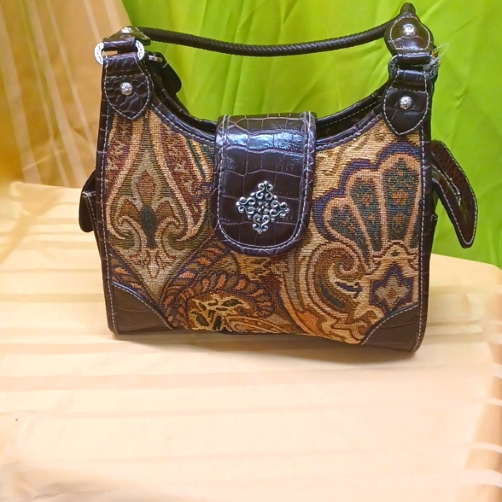 Rossetti hand bag (Brown)